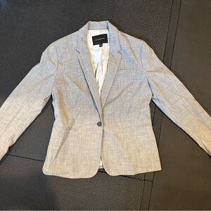 Banana Republic Light Gray Blazer